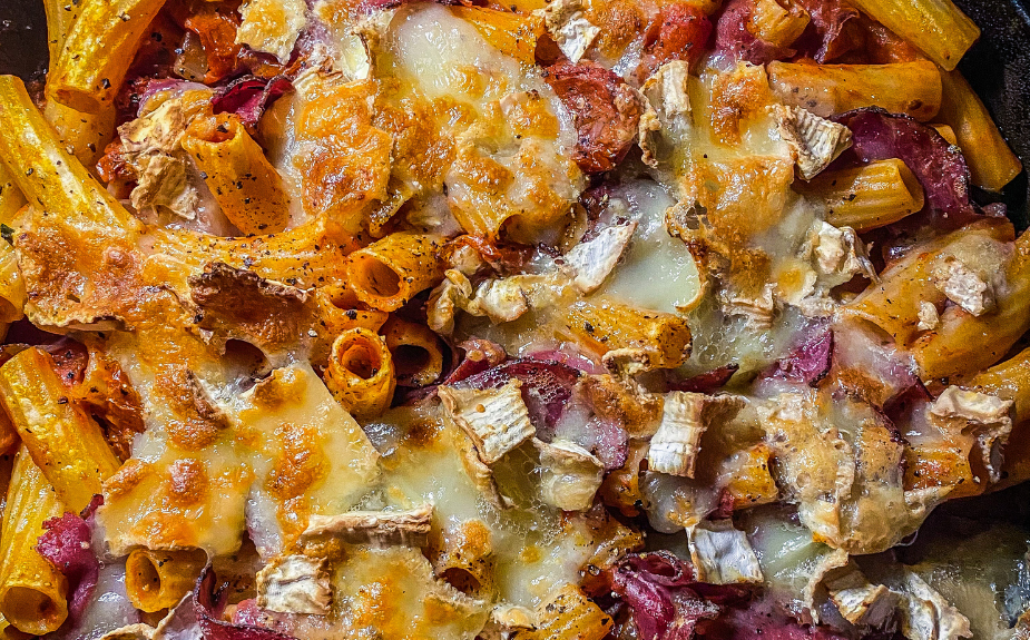 Cheese And Spiced Coppa Pasta Bake - Guest Recipe